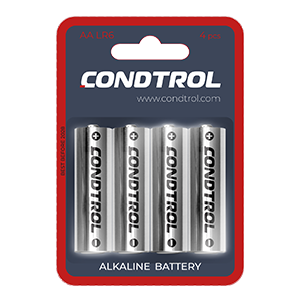 Щелочная батарея Condtrol AA LR6 4шт